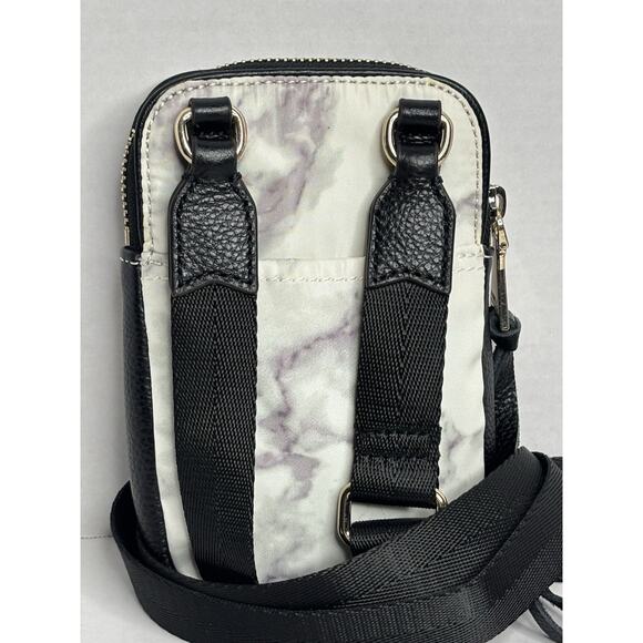 Aimee Kestenberg Mini Crossbody Bag Marble gray and white Pattern - Picture 2 of 8